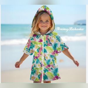 Tommy Bahama Tropical Print Swim Set.